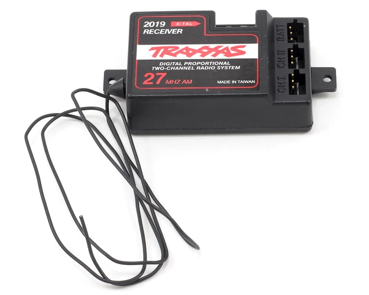 Traxxas 27MHz 2-Channel AM Receiver (No BEC) 3 Traxxas 27MHz 2-Channel AM Receiver (No BEC)