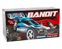 Traxxas Bandit XL-5 1/10 RTR Buggy (Blue) w/XL-5 ESC & TQ 2.4GHz Transmitter -Deals Traxxas Store tra24054 4 blue 6