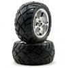 Traxxas Anaconda Rear Tires w/Tracer Wheels (2) (VXL Bandit) (Chrome) (Standard) 2 Traxxas Anaconda Rear Tires w/Tracer Wheels (2) (VXL Bandit) (Chrome) (Standard) -Deals Traxxas Store tra2478r