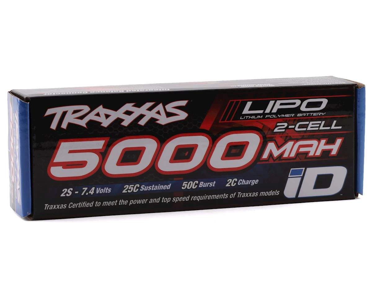 Traxxas 2S "Power Cell" 25C Lipo Battery w/iD Traxxas Connector (7.4V/5000mAh) 4 Traxxas 2S "Power Cell" 25C Lipo Battery w/iD Traxxas Connector (7.4V/5000mAh) - Image 2
