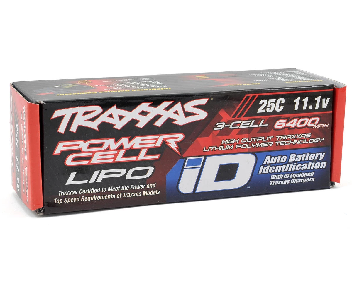 Traxxas 3S "Power Cell" 25C LiPo Battery w/iD Traxxas Connector (11.1V/6400mAh) 4 Traxxas 3S "Power Cell" 25C LiPo Battery w/iD Traxxas Connector (11.1V/6400mAh) - Image 2