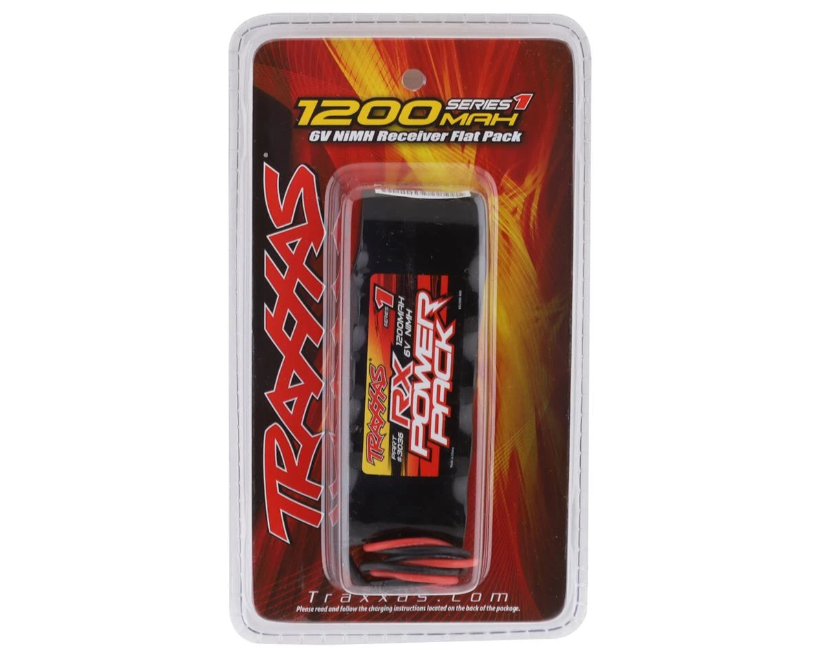 Traxxas 5-Cell Flat Receiver NiMH Battery Pack (6.0V/1100mAh) 4 Traxxas 5-Cell Flat Receiver NiMH Battery Pack (6.0V/1100mAh) - Image 2