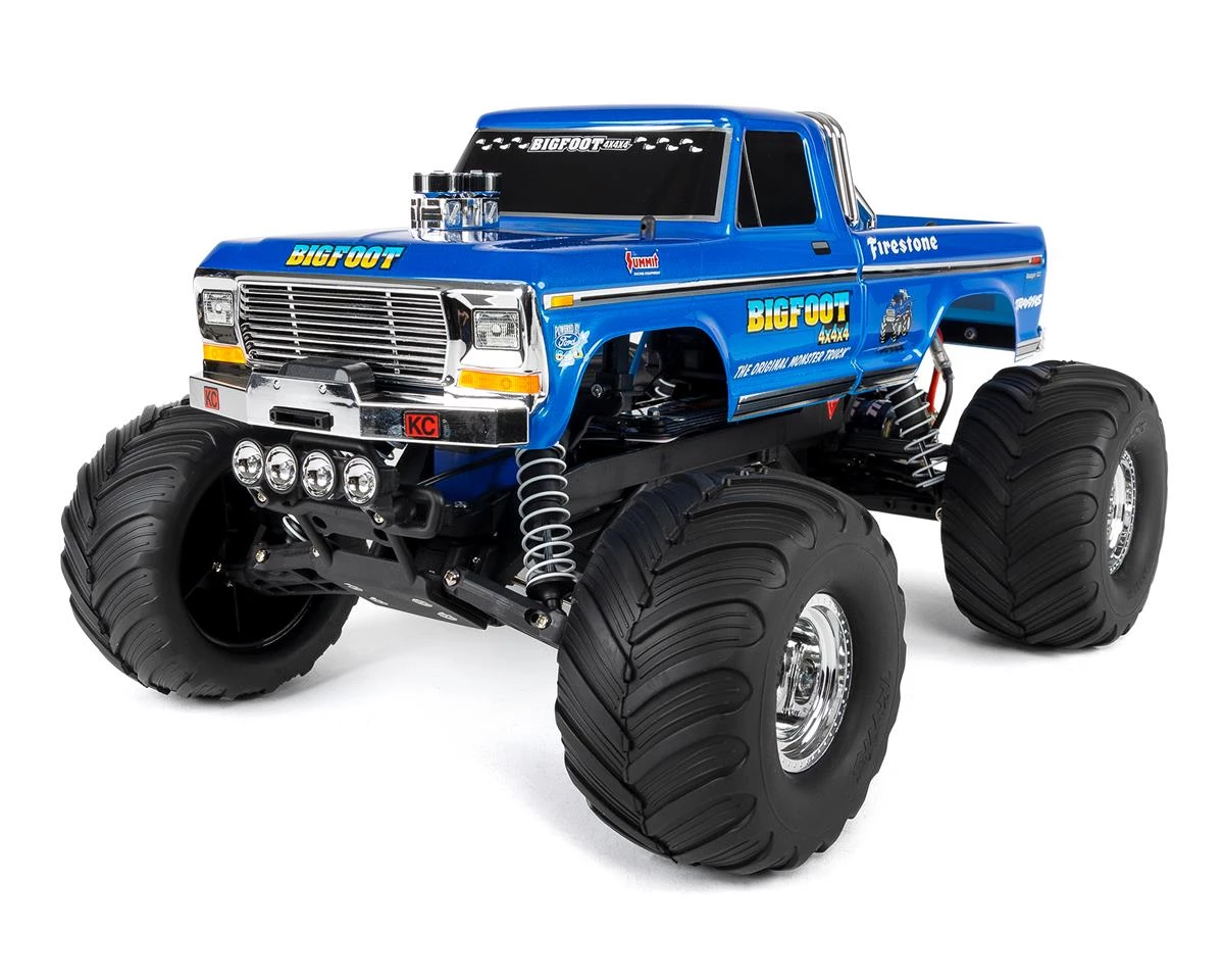 Traxxas "Bigfoot" No.1 Original Monster RTR 1/10 2WD Monster Truck w/LED Lights, TQ 2.4GHz Radio, Battery & DC Charger 3 Traxxas "Bigfoot" No.1 Original Monster RTR 1/10 2WD Monster Truck w/LED Lights, TQ 2.4GHz Radio, Battery & DC Charger
