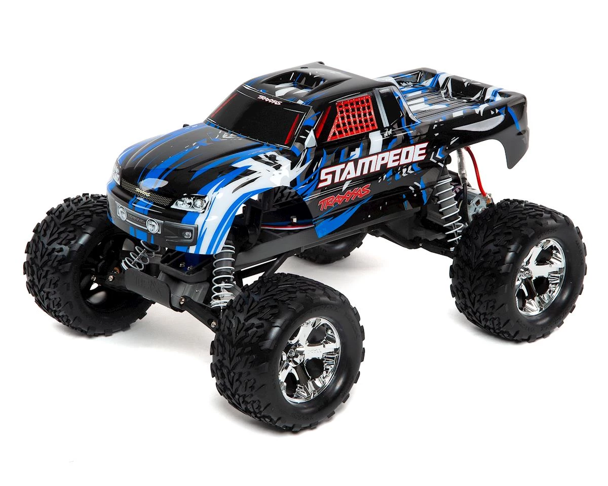 Traxxas Stampede 1/10 RTR Monster Truck (Blue) w/XL-5 ESC, TQ 2.4GHz Radio, Battery & DC Charger 3 Traxxas Stampede 1/10 RTR Monster Truck (Blue) w/XL-5 ESC, TQ 2.4GHz Radio, Battery & DC Charger