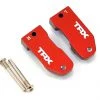 Traxxas Aluminim 30° Caster Blocks (Red) (2) -Deals Traxxas Store tra3632x