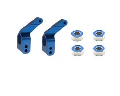 Traxxas Aluminum Stub Axle Carrier (Blue) (2)