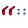 Traxxas Aluminum Stub Axle Carriers (Red) (4) -Deals Traxxas Store tra3652x