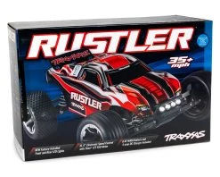 Traxxas Rustler 1/10 RTR Stadium Truck (Green) w/LED Lights, TQ 2.4GHz Radio, Battery & DC Charger -Deals Traxxas Store tra37054 61 grn 6