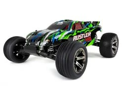 Traxxas Rustler VXL Brushless 1/10 RTR Stadium Truck (Green) w/Magnum 272R, TQi 2.4GHz Radio & TSM