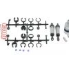 Traxxas Ultra Shocks (Long) (Gray) (2)