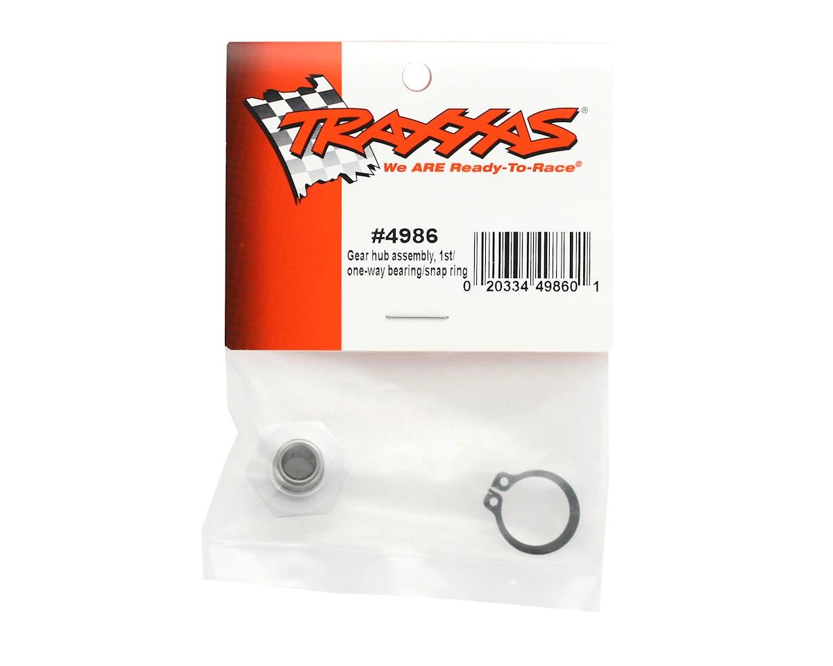 Traxxas Gear Hub Assembly w/Bearing/Snap Ring T-Maxx 4 Traxxas Gear Hub Assembly w/Bearing/Snap Ring T-Maxx - Image 2