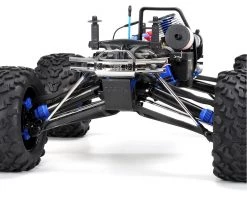 Traxxas Revo 3.3 4WD RTR Nitro Monster Truck w/TQi (Blue) 2.4Ghz Radio, TSM, Batteries & DC Charger 11 Traxxas Revo 3.3 4WD RTR Nitro Monster Truck w/TQi (Blue) 2.4Ghz Radio, TSM, Batteries & DC Charger -Deals Traxxas Store tra53097 3 blue 2