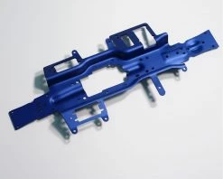 Traxxas Revo Chassis (3mm 6061 T-6 aluminum) (anodized blue) -Deals Traxxas Store tra5322 1