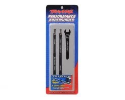 Traxxas Front/Rear Aluminum Toe Links (Black) -Deals Traxxas Store tra5338a 1