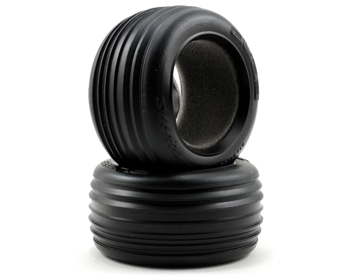 Traxxas Ribbed 2.8" Front Tires w/Foam Inserts (2) (Standard) 3 Traxxas Ribbed 2.8" Front Tires w/Foam Inserts (2) (Standard)