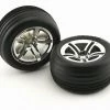 Traxxas Pre-Mounted Front Tires (2) -Deals Traxxas Store tra5574r
