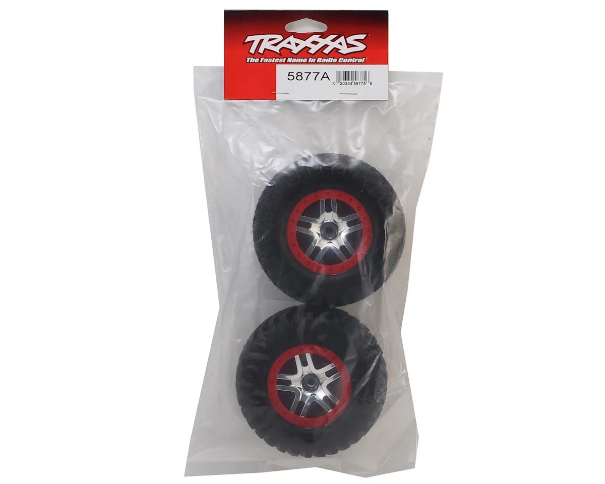 Traxxas BFGoodrich Mud TA Front Tires (2) (Satin Chrome) (Standard) w/Split-Spoke Front Wheel 4 Traxxas BFGoodrich Mud TA Front Tires (2) (Satin Chrome) (Standard) w/Split-Spoke Front Wheel - Image 2