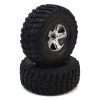 Traxxas Kumho Venture MT Tire w/SCT Front Wheel (2) (Satin Chrome) (Standard)
