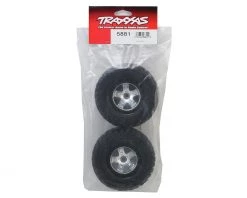 Traxxas Kumho Venture MT Tire w/SCT Front Wheel (2) (Satin Chrome) (Standard) -Deals Traxxas Store tra5881 2