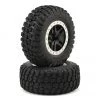 Traxxas BFGoodrich KM2 Tire w/Split-Spoke Rear Wheel (2) (Black) (Standard) -Deals Traxxas Store tra5883