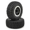 Traxxas BFGoodrich KM2 Front Tire (2) (Satin Chrome) (Standard) w/Split-Spoke Front Wheel -Deals Traxxas Store tra5885