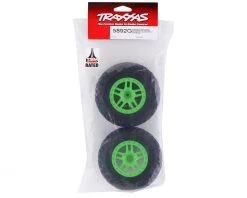 Traxxas SCT Off-Road Pre-Mounted Tires w/Split-Spoke Wheels (Green) 7 Traxxas SCT Off-Road Pre-Mounted Tires w/Split-Spoke Wheels (Green) -Deals Traxxas Store tra5892g 2