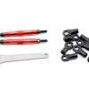 Traxxas Front/Rear Aluminum Toe Links (Red) -Deals Traxxas Store tra5938r