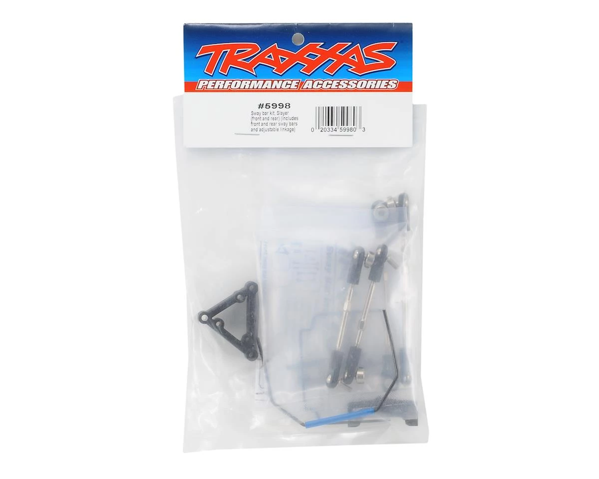 Traxxas Front and Rear Sway Bar Set 4 Traxxas Front and Rear Sway Bar Set - Image 2