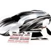 Traxxas XO-1 ProGraphix Printed Body with Wing (Black)