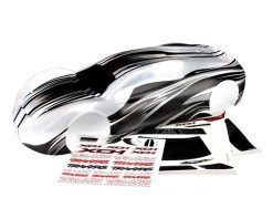 Traxxas XO-1 ProGraphix Printed Body with Wing (Black)