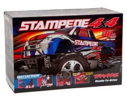 Traxxas Stampede 4X4 LCG 1/10 RTR Monster Truck (Silver) w/XL-5 ESC, TQ 2.4GHz, Battery & Charger -Deals Traxxas Store tra67054 1 slvr 6