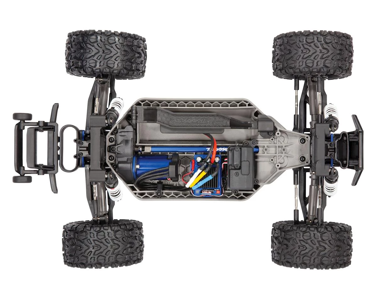 Traxxas Rustler 4X4 VXL Brushless RTR 1/10 4WD Stadium Truck (Pink) w/TQi 2.4GHz Radio & TSM 4 Traxxas Rustler 4X4 VXL Brushless RTR 1/10 4WD Stadium Truck (Pink) w/TQi 2.4GHz Radio & TSM - Image 2