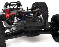 Traxxas Rustler 4X4 VXL Brushless RTR 1/10 4WD Stadium Truck (Red) w/TQi 2.4GHz Radio & TSM -Deals Traxxas Store tra67076 4 red 3