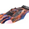 Traxxas Rustler 4X4 VXL Pre-Painted Body w/Clipless Mounting (Orange) -Deals Traxxas Store tra6717t
