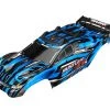 Traxxas Rustler 4x4 Pre-Painted Body w/Clipless Mounting (Blue)