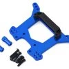 Traxxas Aluminum Rustler 4X4 Rear Shock Tower (Blue)