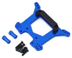 Traxxas Aluminum Rustler 4X4 Rear Shock Tower (Blue)