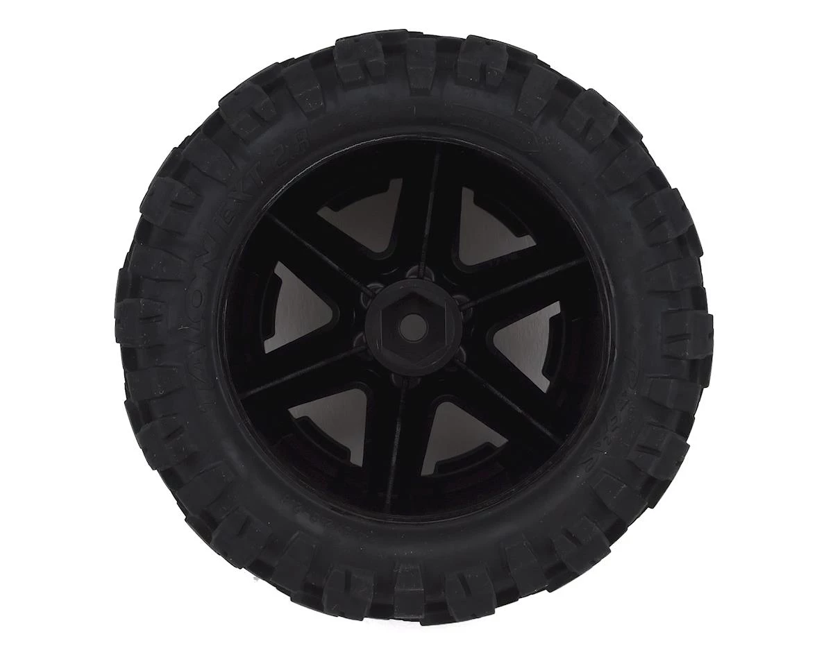 Traxxas Talon EXT 2.8" Pre-Mounted Tires w/RXT Wheels (2) (Black) 4 Traxxas Talon EXT 2.8" Pre-Mounted Tires w/RXT Wheels (2) (Black) - Image 2