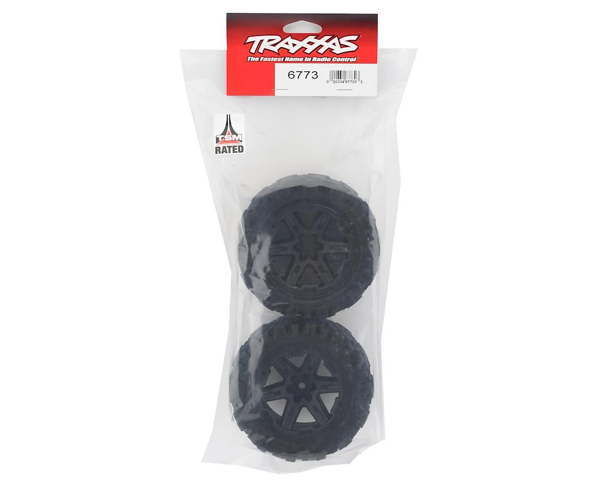 Traxxas Talon EXT 2.8" Pre-Mounted Tires w/RXT Wheels (2) (Black) 5 Traxxas Talon EXT 2.8" Pre-Mounted Tires w/RXT Wheels (2) (Black) - Image 3