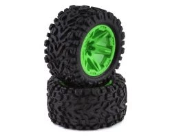 Traxxas Talon EXT TSM 2.8" Pre-Mounted Tires w/RXT Wheels (2) (Green)