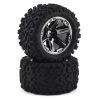 Traxxas Talon EXT 2.8" Pre-Mounted Tires w/RXT Wheels (2) (Black Chrome)