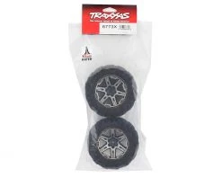 Traxxas Talon EXT 2.8" Pre-Mounted Tires w/RXT Wheels (2) (Black Chrome) 7 Traxxas Talon EXT 2.8" Pre-Mounted Tires w/RXT Wheels (2) (Black Chrome) -Deals Traxxas Store tra6773x 2