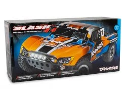 Traxxas Slash 4X4 RTR 4WD Brushed Short Course Truck (Red) w/LED Lights, TQ 2.4GHz Radio, Battery & DC Charger -Deals Traxxas Store tra68054 61 red 6