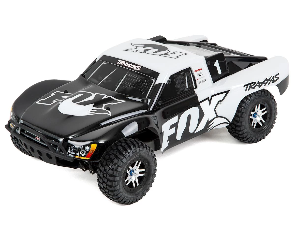 Traxxas Slash 4X4 VXL Brushless 1/10 4WD RTR Short Course Truck (Fox) w/TQi & TSM 3 Traxxas Slash 4X4 VXL Brushless 1/10 4WD RTR Short Course Truck (Fox) w/TQi & TSM