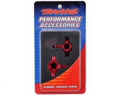 Traxxas Aluminum Steering Block Set (Red) (2) -Deals Traxxas Store tra6837r 1