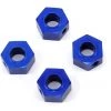 Traxxas 12mm Aluminum Hex Wheel Adapter (Blue) (4) -Deals Traxxas Store tra6869