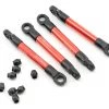 Traxxas Aluminum Push Rod Set (Red) (4)