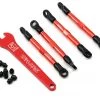 Traxxas Aluminum Toe Links (Red) (4) (Front/Rear) -Deals Traxxas Store tra7038x