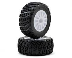 Traxxas BFGoodrich Rally Tire w/Rally Wheel (2) (White) (Standard)