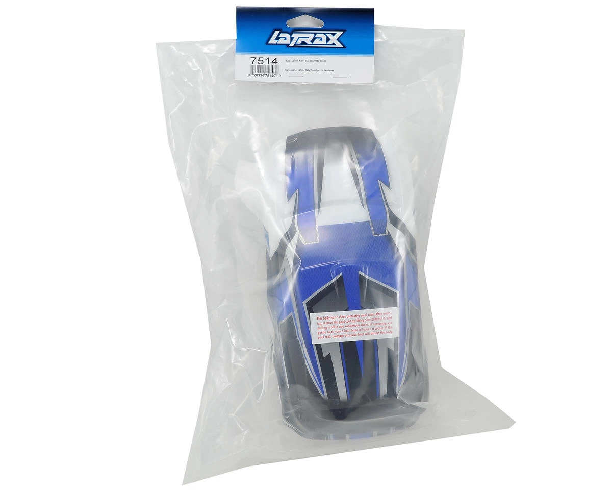 Traxxas LaTrax 1/18 Rally Body (Blue) 4 Traxxas LaTrax 1/18 Rally Body (Blue) - Image 2